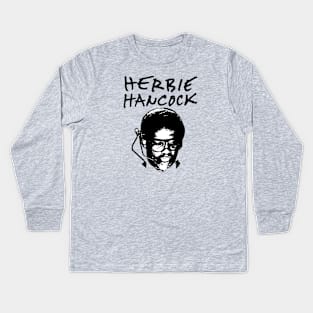 Herbie hancock//Vintage for fans Kids Long Sleeve T-Shirt